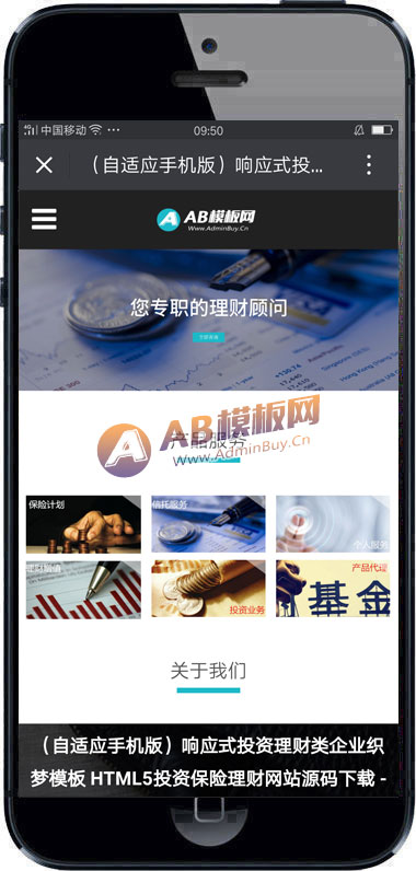 ������Ӧ�ֻ��棩��ӦʽͶ����������ҵ֯��ģ�� HTML5Ͷ�ʱ���������վԴ������