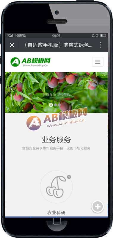 ������Ӧ�ֻ��棩��Ӧʽ��ɫ������԰��վ֯��ģ�� HTML5��Ӧʽũҵ��԰�߲˻�����վԴ��