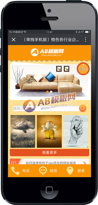�������ֻ��棩��ɫ����ҵ��ҵͨ�õ����ֻ�ģ��
